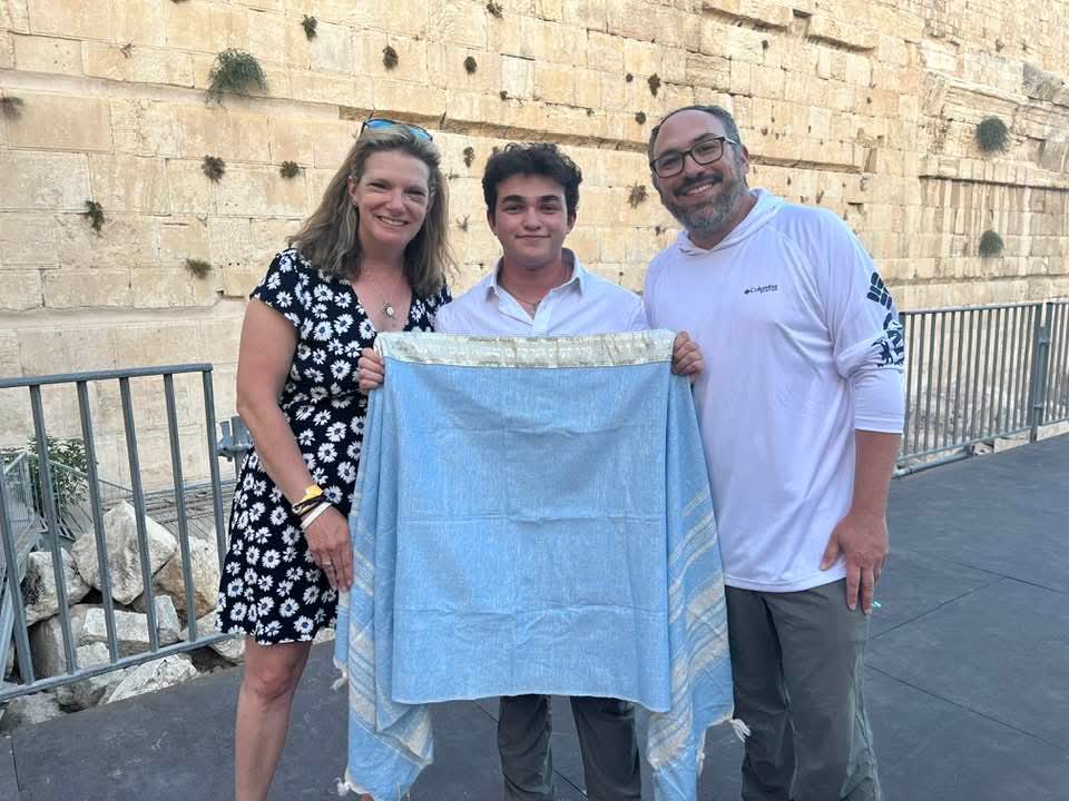 Family at Western Wall